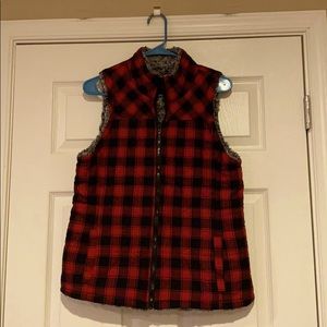 Maurice’s Buffalo Plaid Vest